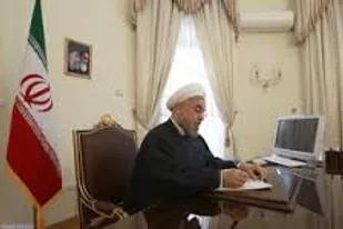 یادداشت روحانی برای قرارگاه سازندگی خاتم النبیاء