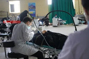 ارائه ۲ هزار و ۵۰۰ خدمت رایگان دندانپزشکی به اقشار کم&zwnj;برخوردار در روستای آقابابا