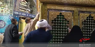 غبارروبی امامزادگان دوخاتون شهرکرد