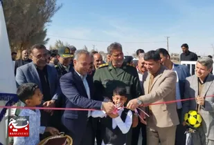 افتتاح پارک بازی کودکان در زهک