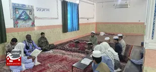 برگزاری مسابقات قرآنی در پایگاه&zwnj;های مقاومت بسیج حوزه جعفر طیار میرجاوه