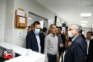 بازدید وزیر بهداشت و درمان کشور از بیمارستان امام حسین (ع) اهرم