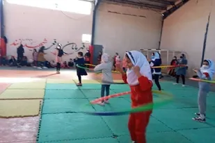 مسابقات ورزشی و کتابخوانی کودکان و نوجوانان در بالاده برگزار شد