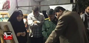 &nbsp;غرفه قرآنی تبیینی بسیج دانشجویی در شهر الوند برپا شد