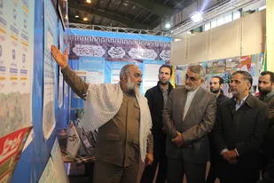 بازدید رئیس کمیسون امنیت ملی مجلس از نمایشگاه دستاوردهای 5 سال اخیر بسیج