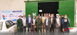 افتتاح کارگاه تولید ماسک در چالوس + تصاویر