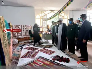 برپایی غرفه اقتصاد مقاومتی در لردگان