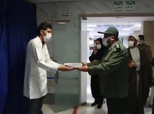 دیدار و تجلیل از پرستاران در لردگان