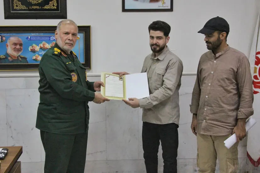 دیدار و هم‌اندیشی عوامل برگزاری سومین جشنواره روایت جهاد با فرمانده سپاه قم