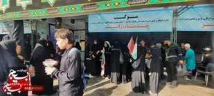 میزبانی ۴ موکب اوقاف طرقبه&zwnj;شاندیز از زائران پیاده امام رضا