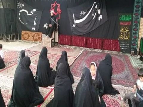 مراسم عزاداری شهادت حضرت فاطمه (س) در بافق