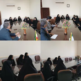 جلسه هم اندیشی دانشجویان دانشگاه پیام نور کهنوج