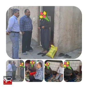 دیدار ،تفقد و دلجویی از مددجویان سادات شهرستان گتوند