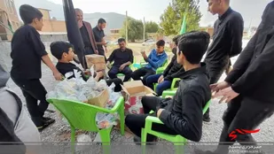 عزاداری ایام&zwnj;محرم در روستای شهریار