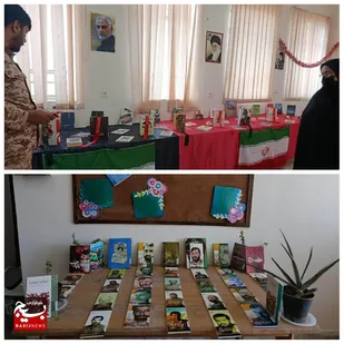 برپایی نمایشگاه کتاب هفته دفاع مقدس با هدف ترویج فرهنگ ایثار و شهادت