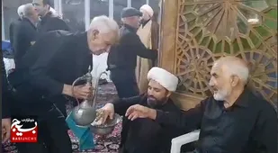 برگزاری آیین سنتی ویژه شب اول ماه محرم در تکیه بازار شاهرود