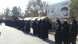 راه اندازی کاروان فاطمیون در مروست