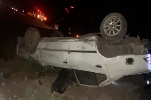 واژگونی خودرو سمند در جاده قم - اراک ۲ کشته برجا گذاشت