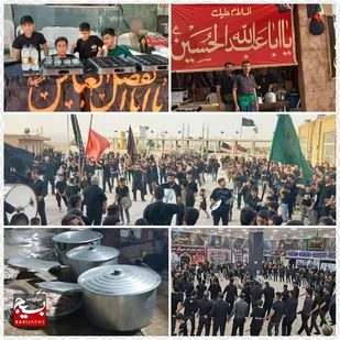 خدمات رسانی به زائران و عزاداران درحرم مطهر امامزاده عبدالله هندیجان