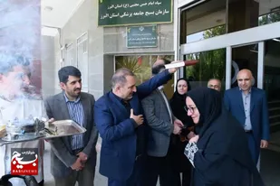 کاروان درمانی دانشگاه علوم پزشکی استان البرز راهی اربعین شد