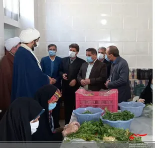 برپایی نمایشگاه طرح های اشتغال زایی و کار آفرینی بسیجیان شیروان