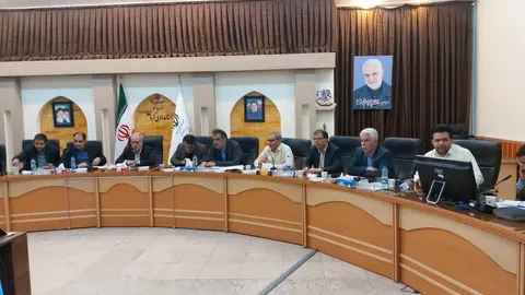 برگزاری مشترک پانزدهمین جلسه قرارگاه صنعتی خاتم الانبیاء و  کارگروه ستاد تسهیل و رفع موانع تولید استان کرمان
