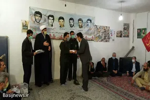 تقدیر از از خیرین گروه جهادی شهید &laquo;پتکی&raquo; نهاوند