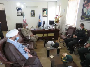 فرمانده انتظامی خوی با سردار علایی دیدار کرد