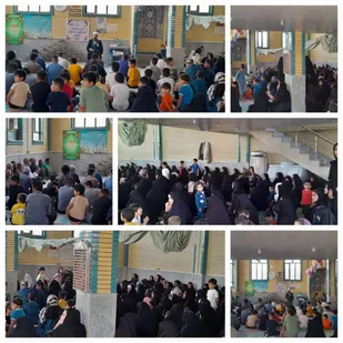 برگزاری جشن بزرگ امام رضایی های  شهرستان کهره