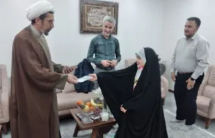 قدردانی مسئول  نمایندگی ولی فقیه در سپاه  سیدالشهدا(ع)   از خانواده های کارکنان نمایندگی سپاه
