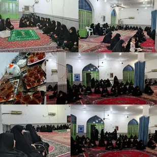 مراسم سوگواری به مناسبت شهادت شهدای راه خدمت آیت الله رئیسی و هیئت همراه درشهر صفی آباد دزفول