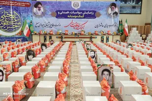 توزیع ۴ هزار سبد غذایی در رزمایش مواسات و همدلی در شهرستان خواف