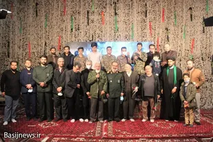 برگزاری یادواره شهدای منطقه شیرسنگی همدان و شهید سلیمانی