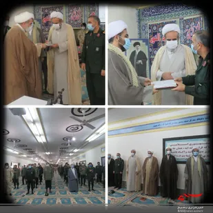 برگزاری آئین تودیع و معارفه مسئول دفتر نمایندگی ولی فقیه در لشکر عملیاتی ۷ ولیعصر (عج) خوزستان