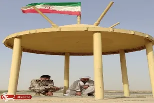 ادای احترام فرمانده تیپ عملیاتی امام صادق (ع) به مقام شامخ شهدای تخریب استان بوشهر