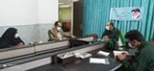 تعامل بین سپاه و شبکه بهداشت شهرستان مهریز