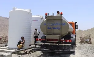 آبرسانی به روستاهای هرمزگان با کمک ستاد اجرایی امام (ره)