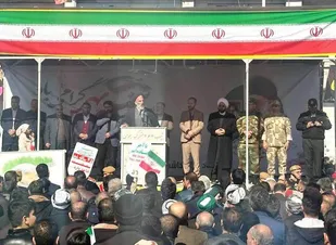 حضور مردم در راهپیمایی ۲۲ بهمن باشکوه بود