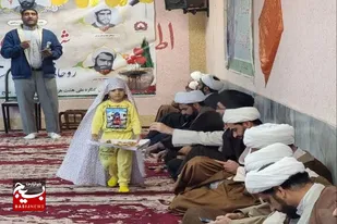 برگزاری مراسم جشن نیمه شعبان در حوزه علمیه صاحب الزمان (عج) اسدآباد