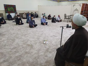 مراسم هفتگی حسینیه شهید سلیمانی شهرداری قزوین
