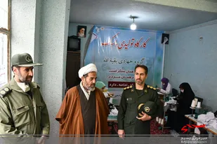 راه&zwnj;اندازی کارگاه تولید ماسک در نهاوند به همت گروه جهادی