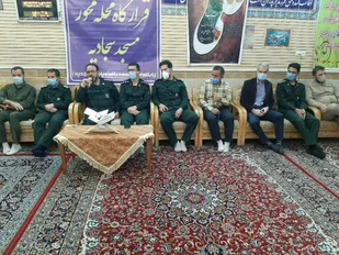 جلسه روشنگری و سرکشی جانشین سپاه شاهرود از پایگاه بسیج امام محمدباقر (ع)