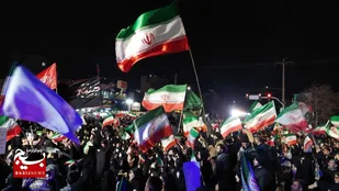 اهالی محله طلاب مشهد باز هم پای&zwnj;کار ایران و انقلاب