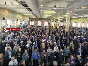 مراسم عزاداری شهید ابراهیم رئیسی در خرم آباد