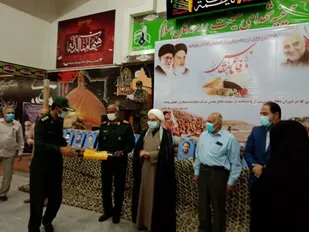 مراسم نکوداشت و تجلیل از پیشکسوتان و فرماندهان جهاد و شهادت در جیرفت