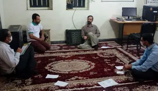 جلسه تدوین و مشاوره برنامه های سال پایگاه بلال حبشی خوانسار