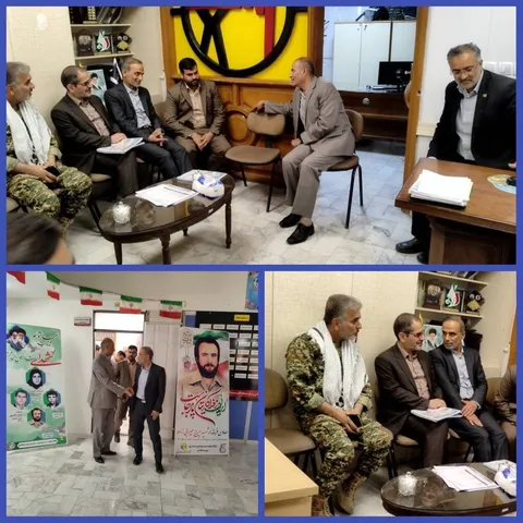 بازدید رئیس سازمان بسیج ادارات کشور از پایگاه بسیج شهید عباسپور شرکت برق منطقه‌ای سیستان و بلوچستان