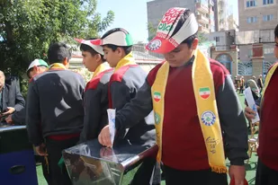 مشارکت فعال دانش آموزان آذربایجان شرقی در جشن عاطفه ها&nbsp;