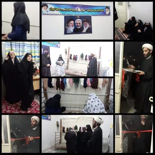 افتتاح کارگاه قالیبافی سردار دلها در مسجد امام خمینی(ره)شیروان