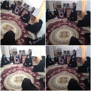 برگزاری گفتمان قرآن و انقلاب در پایگاه انسیه روستای اسفندآباد